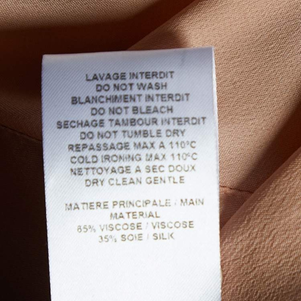 Joie Taupe Open Front Lambskin Leather Jacket - Picture 13 of 14